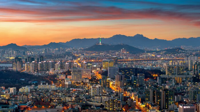 Seoul Golden Adventures Tour cityscape at twilight